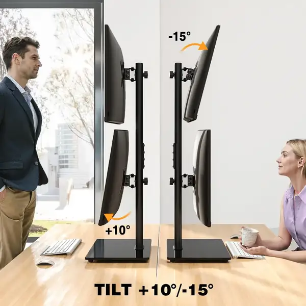 5Rcom · Soporte doble para monitores de 13 a 38 pulgadas y 20 kg — vista 4