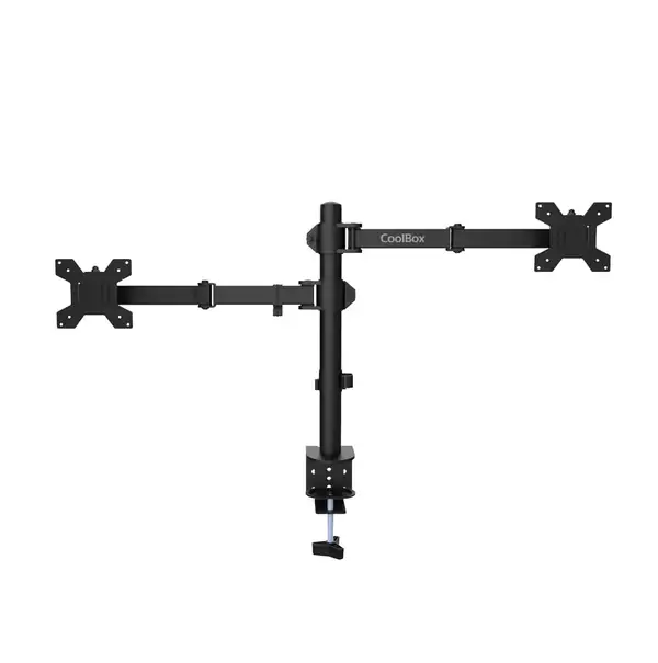 CoolBox MP01 · Soporte doble para monitor de 32" y portátil de 17" — vista 3