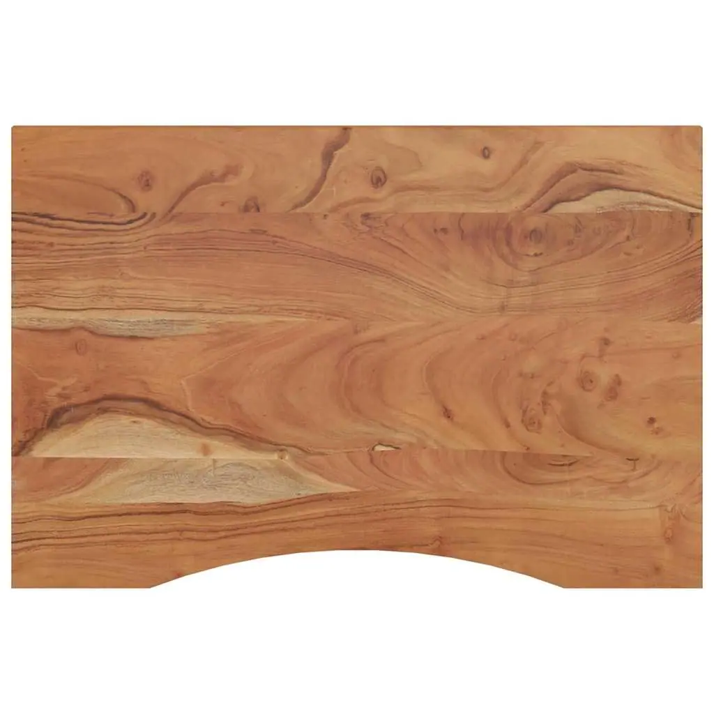 FWIKDUN · Ergoform, tablero de escritorio de acacia maciza 80 × 60 cm — vista 3