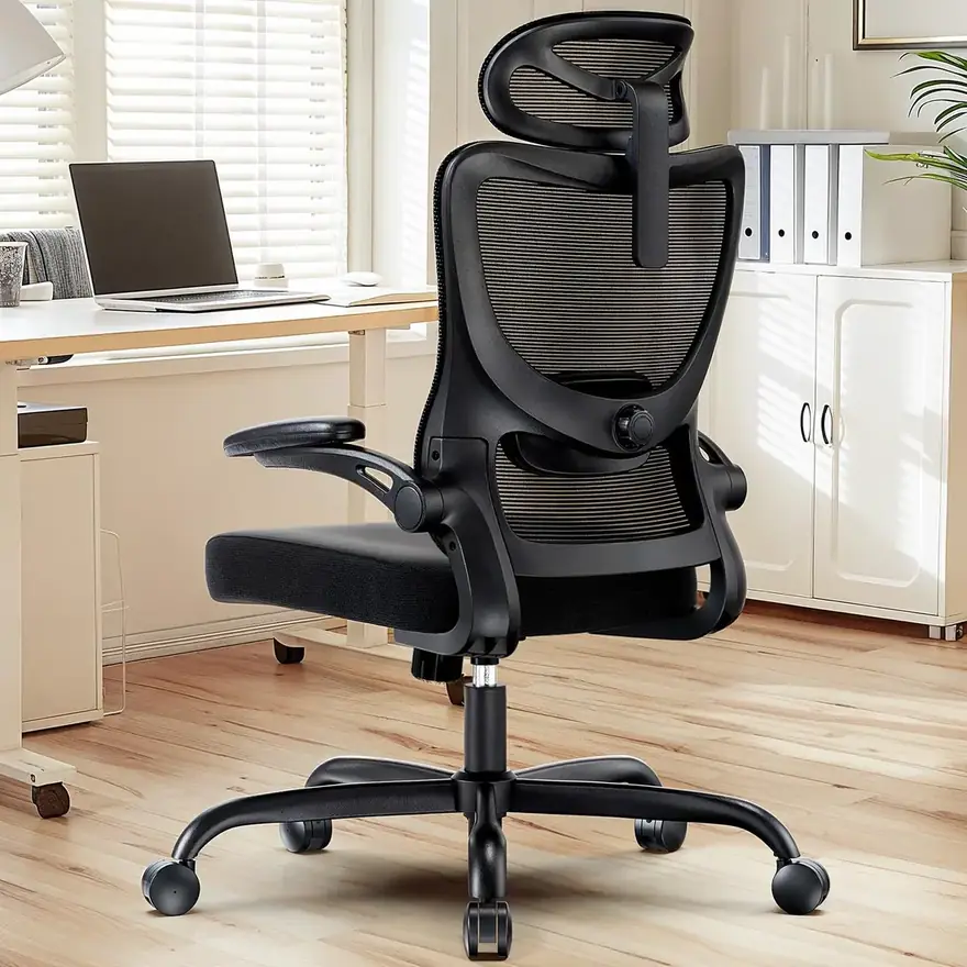 HUANUO · Silla ergonómica con lumbar 2D y reposabrazos 3D certificada SGS