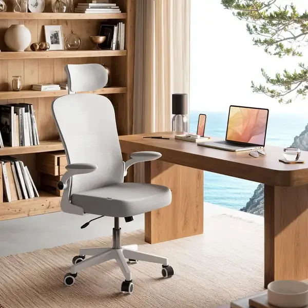 JUPPLIES · Silla ergonómica reclinable 120° con reposacabezas — vista 2