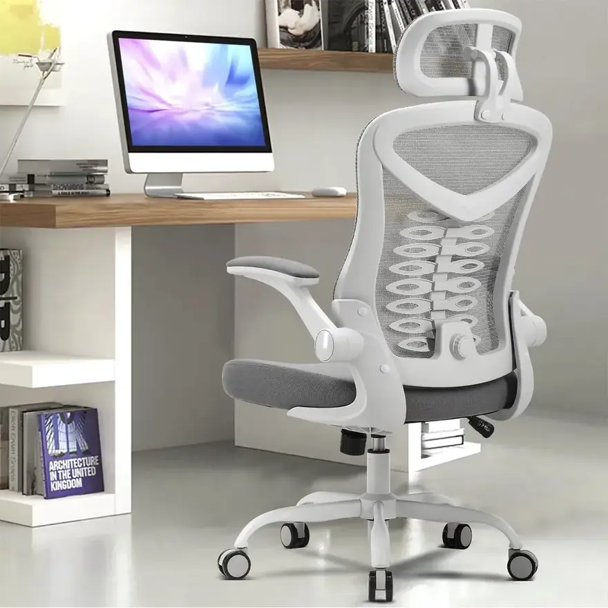 Magic Life · Silla ergonómica de malla con soporte lumbar 2D