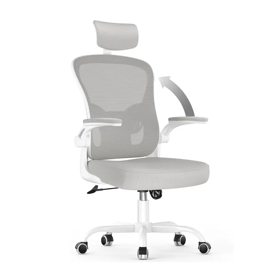 rattantree · Silla de oficina de malla con reposacabezas y lumbar
