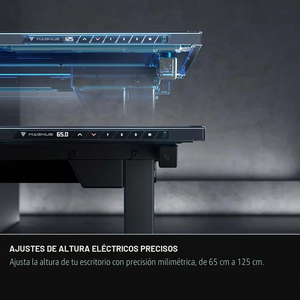 Secretlab · Magnus Pro, escritorio elevable con superficie magnética — vista 4