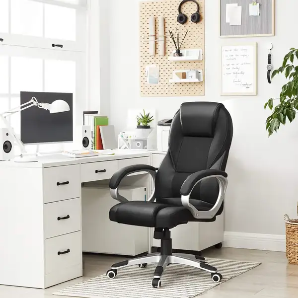 SONGMICS · Silla de escritorio ergonómica con asiento de 44 a 54 cm — vista 2