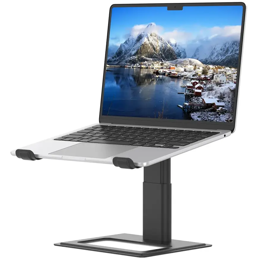 SOUNDANCE · Soporte de portátil de aluminio hasta 17,3 pulgadas